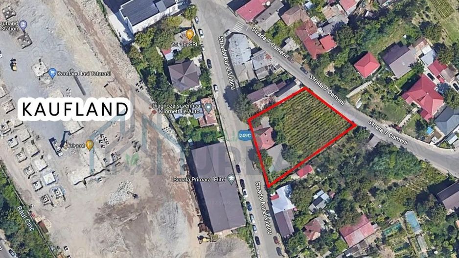 Ocazie unica, Teren de 1137mp, zona Tatarasi Sud la 5 minute de Palas Mall, Iasi - Poză 6