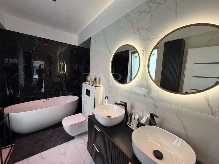 Duplex ultra-finisat cu grădină și terasă rooftop - stradă privată. - Poză 10