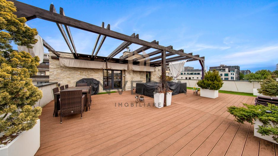 PENTHOUSE DE LUX, 180 MP UTILI + 250 MP TERASE, ACCES PRIVAT CU LIFT! - Poză 2