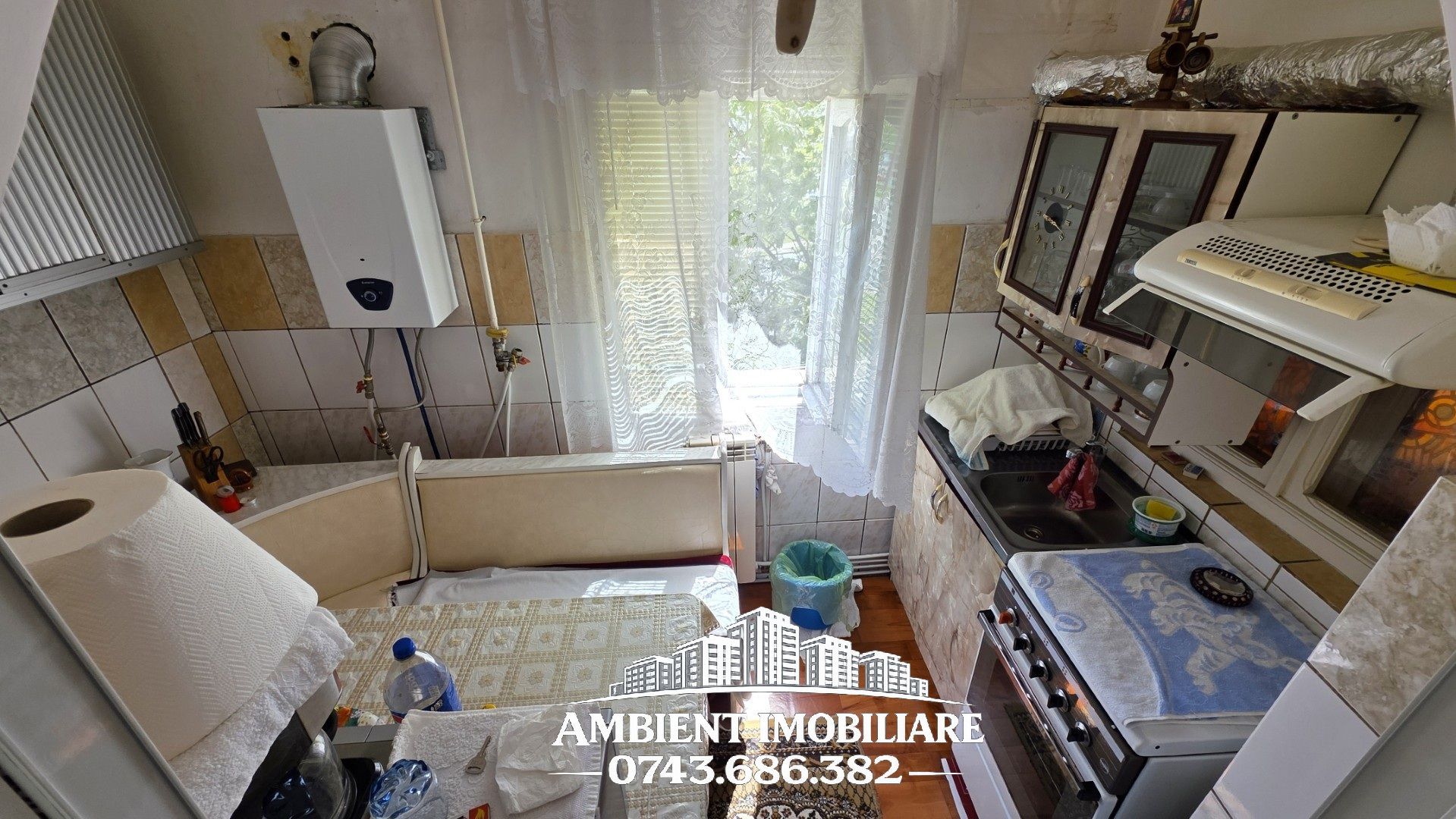 Apartament cu 2 camere, etaj 4, mobilat și utilat, VASLUI - zona ANA IPATESCU; - Poză 7