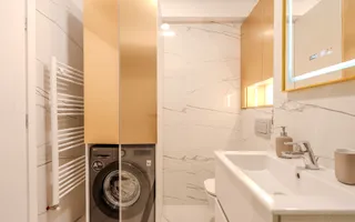 Studio dublu Ivory Residence Pipera I lux mobilat I balcon I COM0% - Poză 15