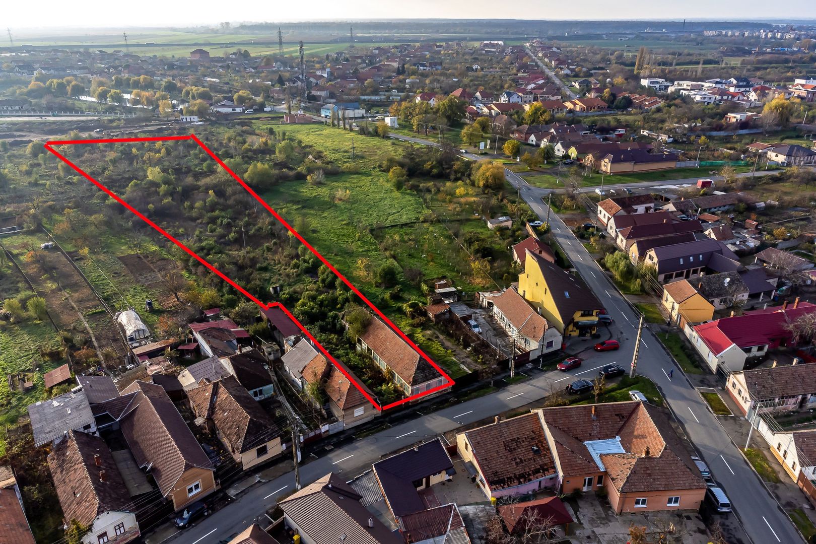 Teren 3062 mp construcție case - Aradul Nou - Poză 1