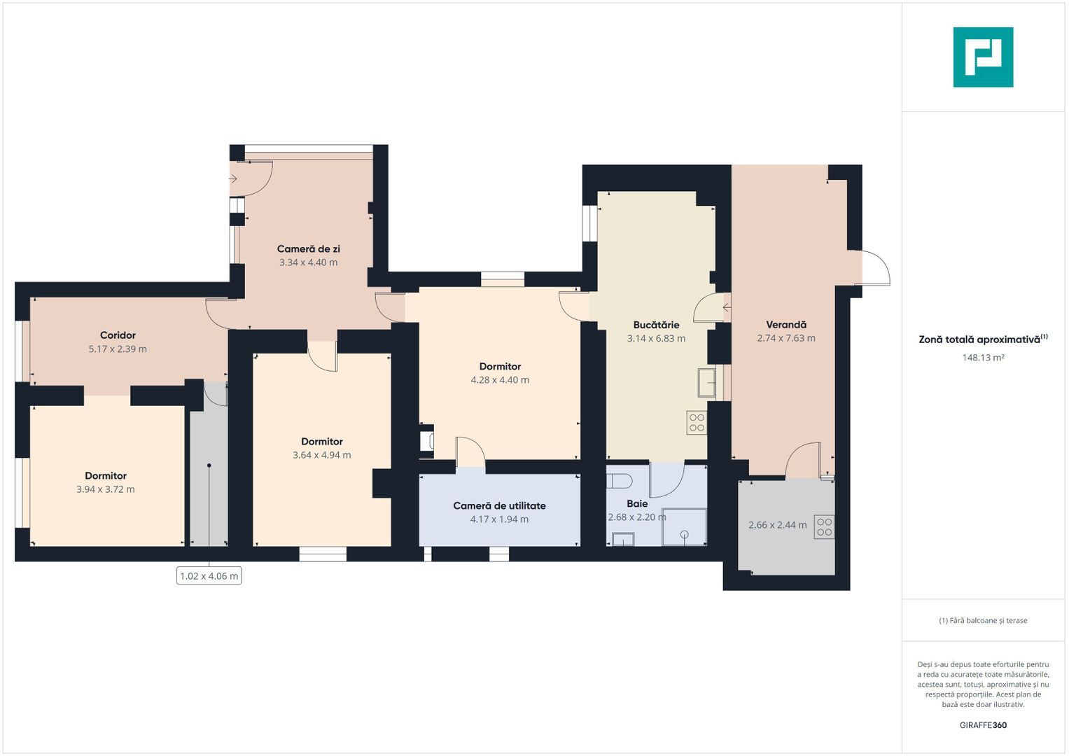 Casă pe un nivel in Pișchia - Poză 6