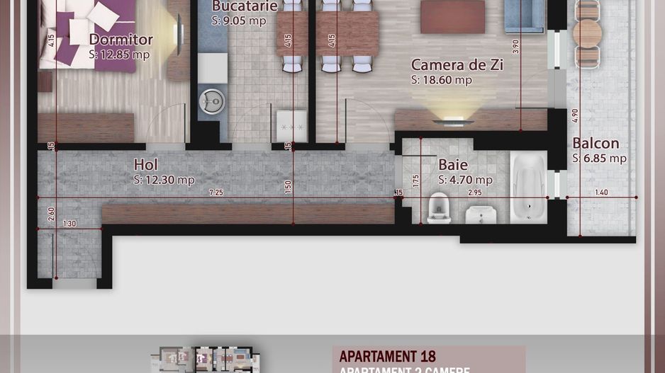 AP. 2CAM DECOMANDAT-BLOC PREMIUM P+3 / PARCUL TEILOR.COMISION 0%! - Poză 2