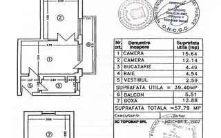 Apartament 2 camere Parter in Capitale | Imobil 1968 - Poză 11