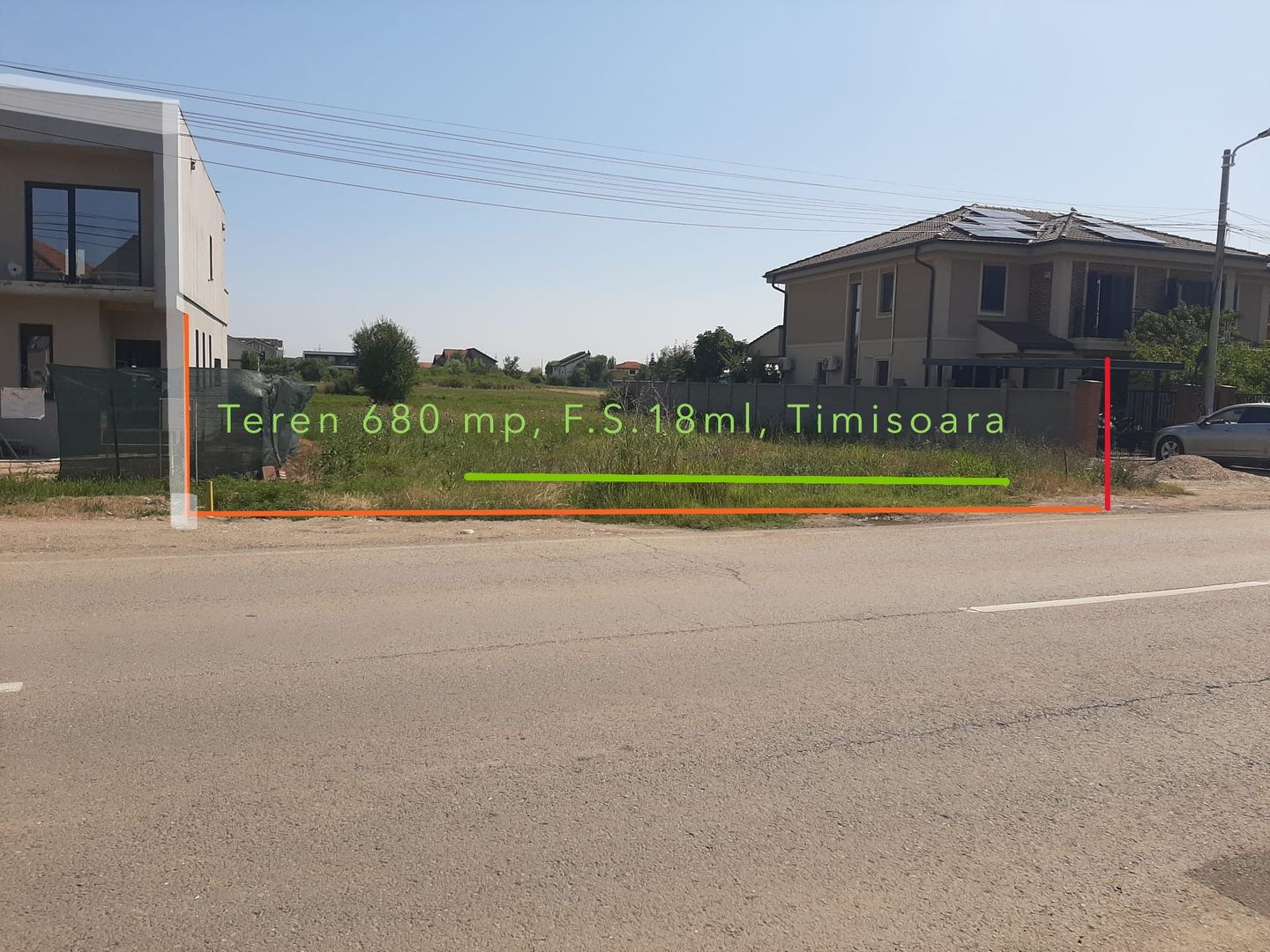 Teren pozitie premium, Timisoara Calea Urseni - Poză 1