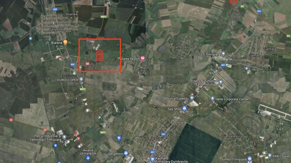 Teren industrial cu PUZ zona Sannandrei - Poză 1