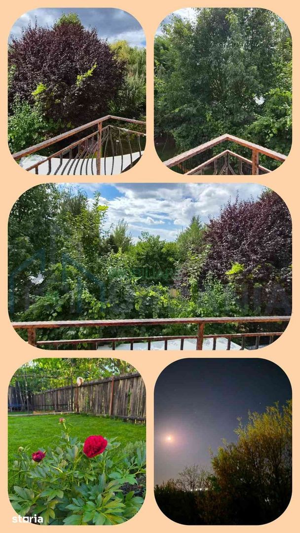 Duplex modern de vânzare în zona 5 Drumuri, Valea Adâncă, Miroslava - vedere lac și pădure - Poză 3