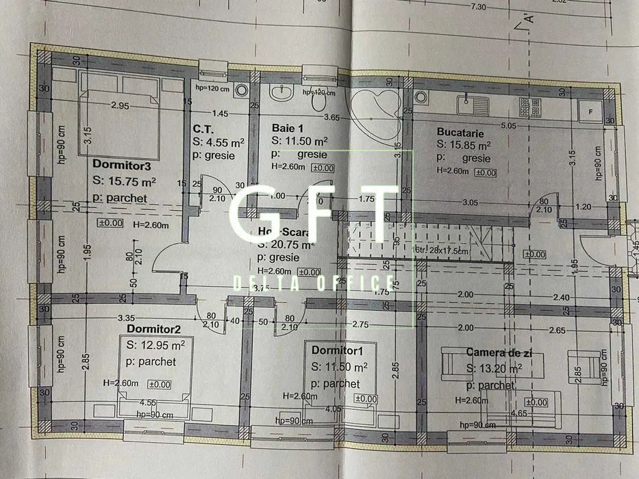 Casa P + E, 210 MP Utili in zona Subcetate + 5 ari teren - Poză 6