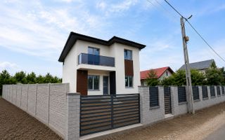 Vila individuala P+1E | Com Berceni - 4 cam -Incalzire prin pardoseala - Poză 1