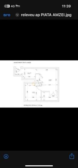 2 camere | Piata Amzei | Consolidat partial | Etaj 6 - Poză 13