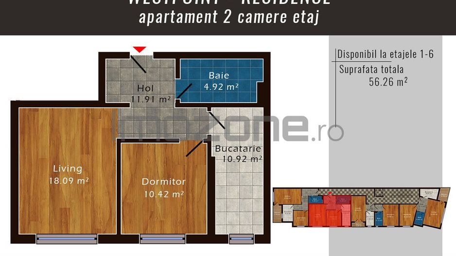 Militari - Uverturii, 2 camere, 56mp, lift, bloc finalizat, METROU - Poză 11