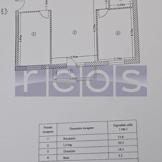 DE VANZARE 2 CAMERE  PRELUNGIREA GHENCEA-ZONA CARTIER LATIN - Schiță 10