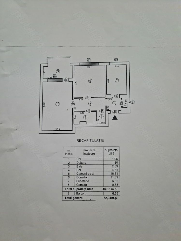 🔑 Vanzare apartament 2 camere – Zona Titan / Piața Trapezului - Poză 10