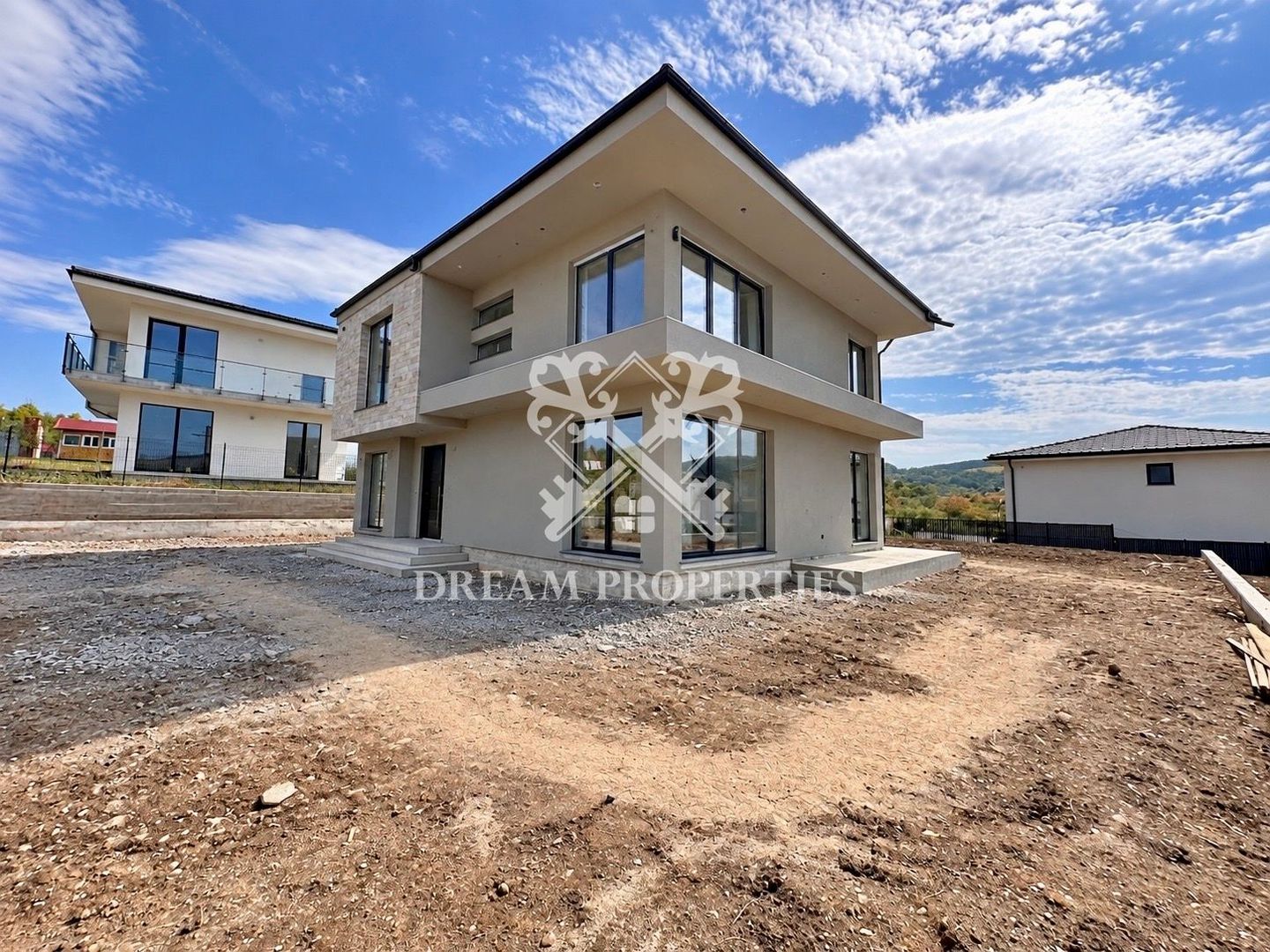 Casa individuala NZEB, 156 mp, teren 600 mp, zona Sun Garden Baciu - Poză 2
