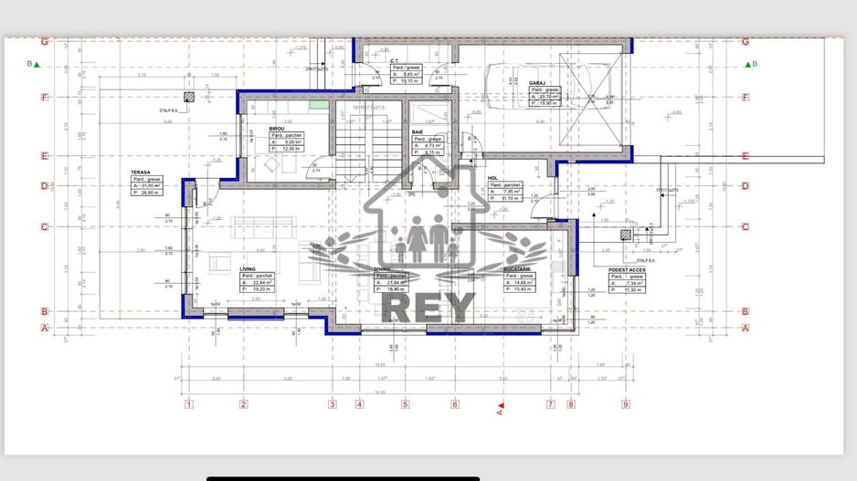 Casă modernă de vânzare,175 mpu,413 mp de teren,Cisnădie/Cisnădioara - Poză 16