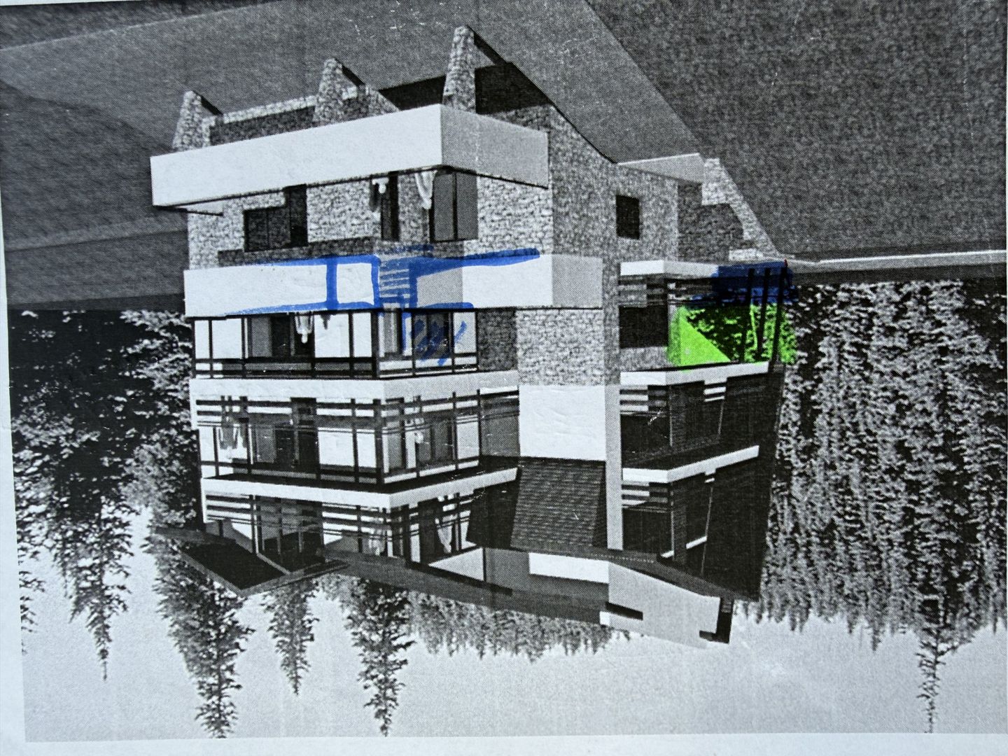 Teren 338mp, cu proiect bloc garsoniere D+P+E+M - Sinaia - Poză 9