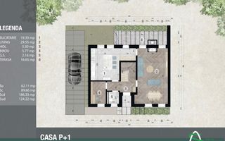 Vila 5 camere Pipera | 2 parcari | gradina - Poză 20