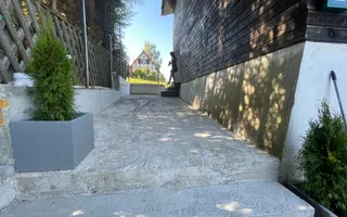 INVESTITIE Vila moderna + vila la rosu, teren 1480 padure - Poză 13