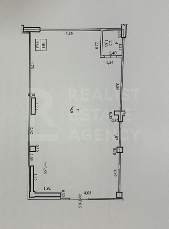 Chirie, spațiu comercial,77 mp, str. Nicolae Milescu Spătarul, Ciocana - Poză 14