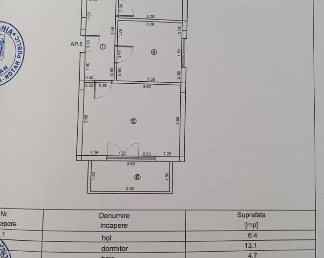 Apartament intabulat, 2 camere decomandate, bloc tip vilă, Sânpetru - Poză 21