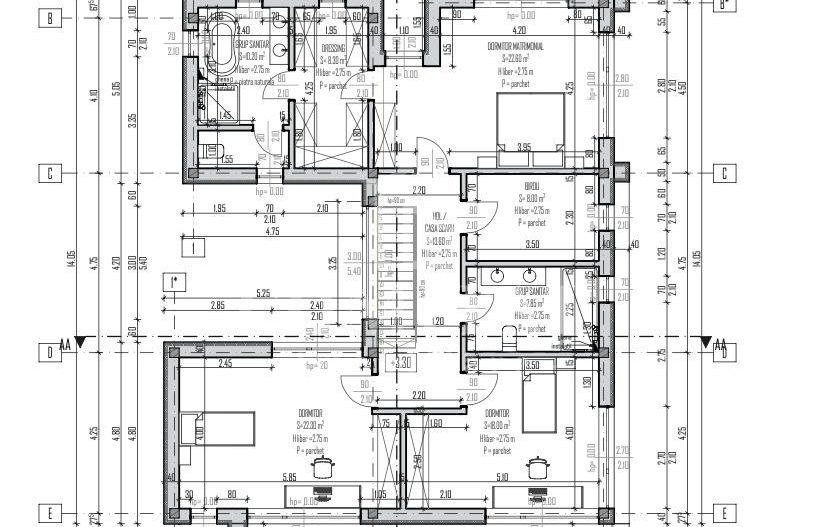 Casa individuală| panoramă | 930 teren | zonă de case și vile - Schiță 27