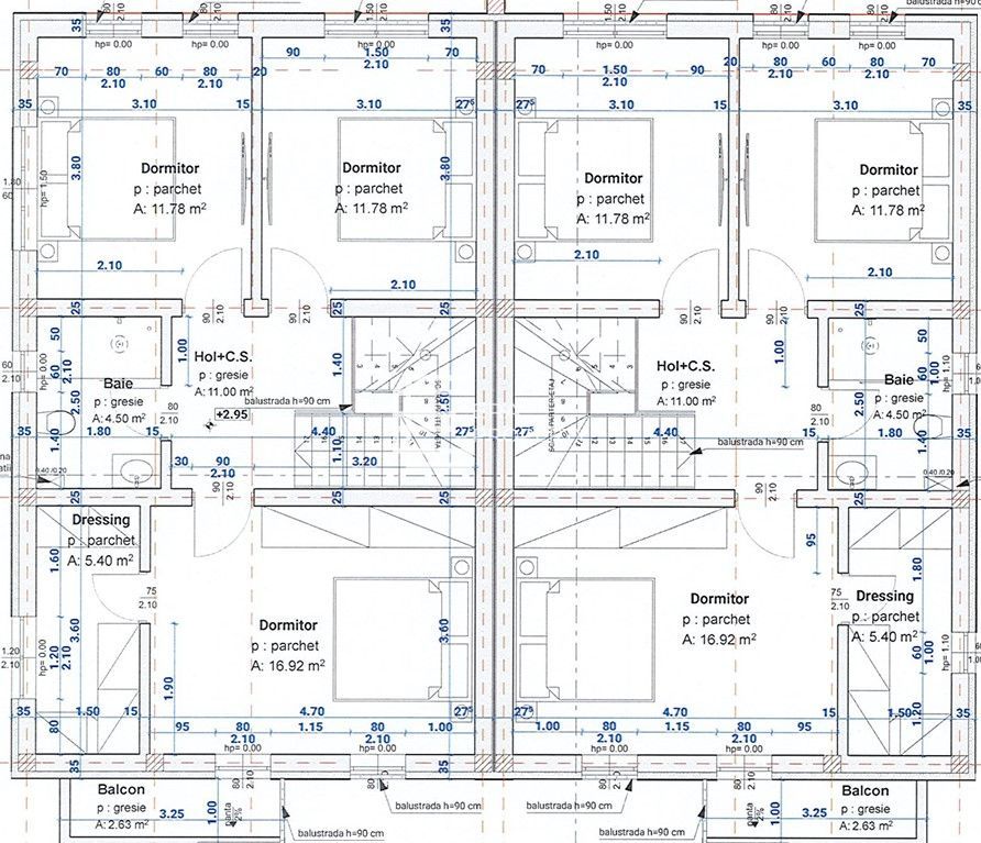 Casă nouă, cu pivniță, pod și 3 dormitoare – situată pe colț - Cisnadie - Schiță 18