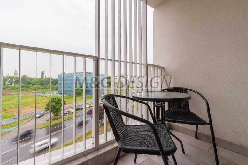 Apartament 1 camera Circumvalatiunii bloc nou cu loc de parcare inclus - Poză 12