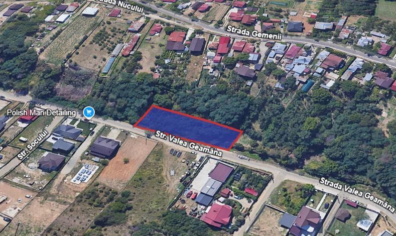 Teren intravilan 1526 MP Geamana, Pitesti – zona excelenta, toate utilitatile - Poză 2