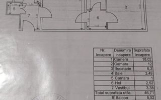 Apartament 2 camere de vanzare Lujerului - Poză 8