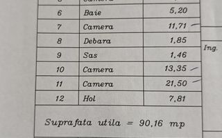 4 camere Stirbei Voda - Schiță 14