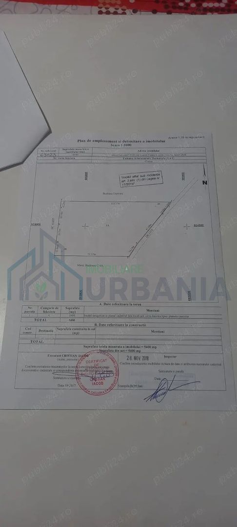 Teren intravilan Lunca Cetățui - Poză 6