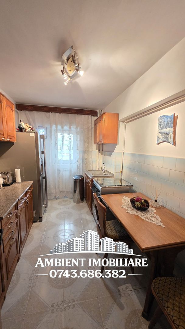 Apartament cu 3 camere, etaj 7, mobilat si utilat, VASLUI - zona GARA; - Poză 4