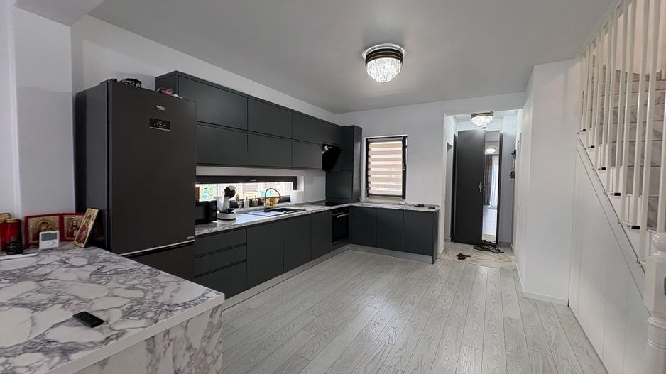 CASA DUPLEX, CURTE 120 MP, TOATE UTILITATLE, MOBILATA, COMISION 0% - Poză 7