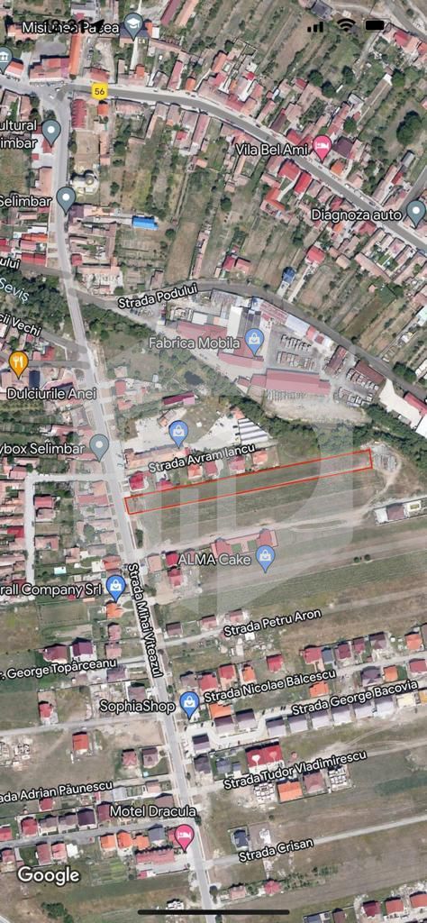 PUZ APROBAT- Teren inravilan in Selimbar-Zona Primarie-500 mp - Poză 2