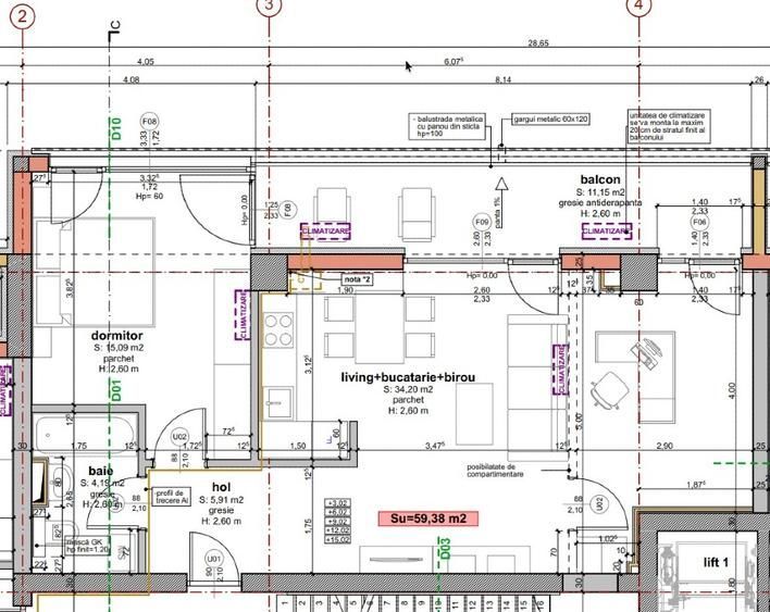 Apartament cu 3 camere si loc de parcare. Bloc nou/ Aradului - Poză 15