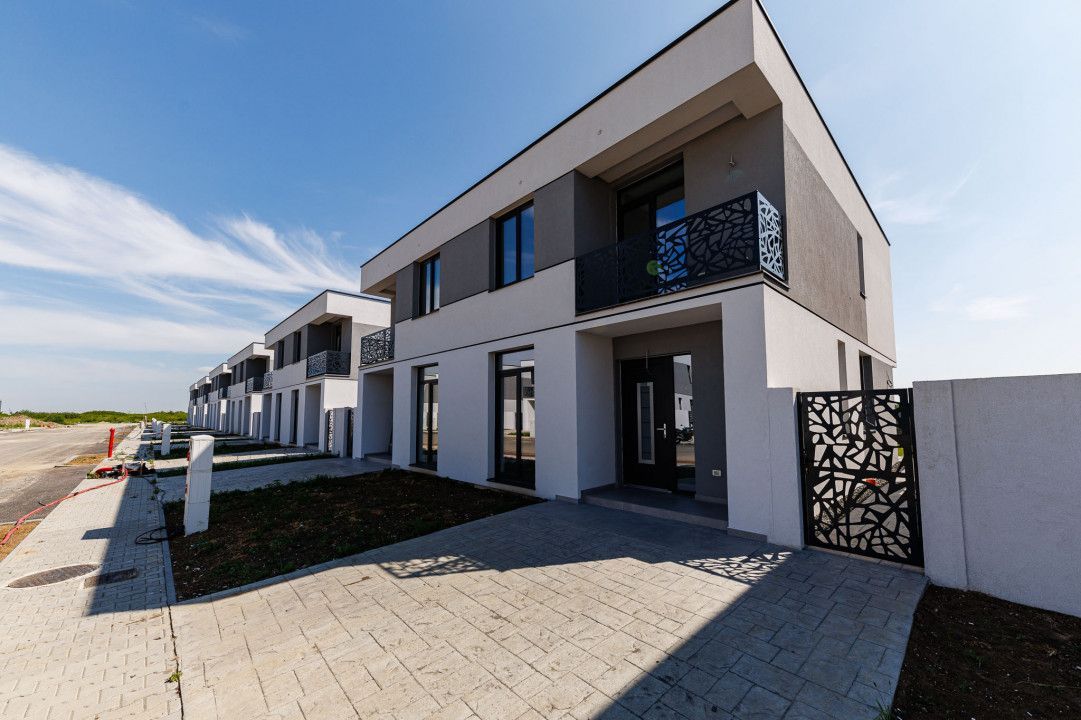Duplex mobilat modern 5 camere, 3 bai, Mehala-Timisoara, COMISION 0 - Poză 26
