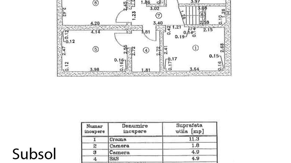Teren+Vila S+P+1 COCIOC-PERIS  Nu ratati ocazia de a o viziona ! - Schiță 2