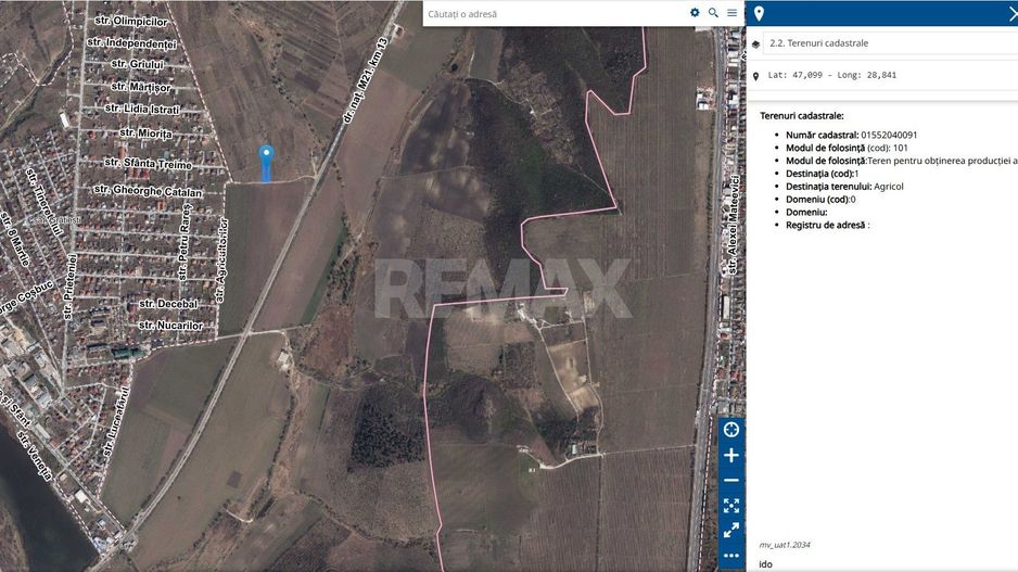Teren agricol extravilan - 16 ari I Grătiești I 3 fronturi stradale I acces la drum principal - Poză 6