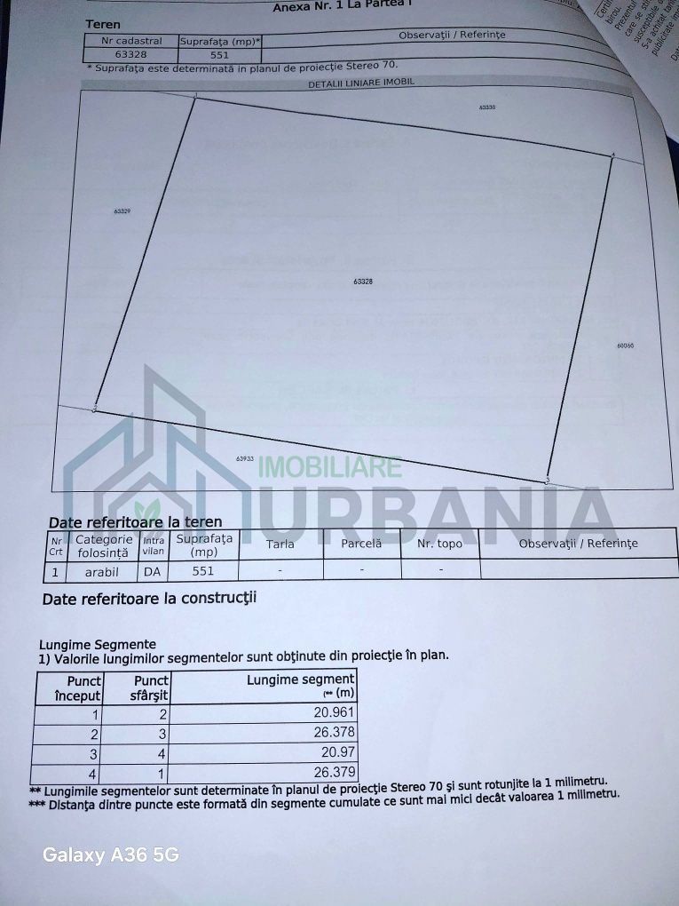 Teren intravilan 1350 mp în Dorobanți, împărțit în două loturi cu certificat de urbanism - Poză 2