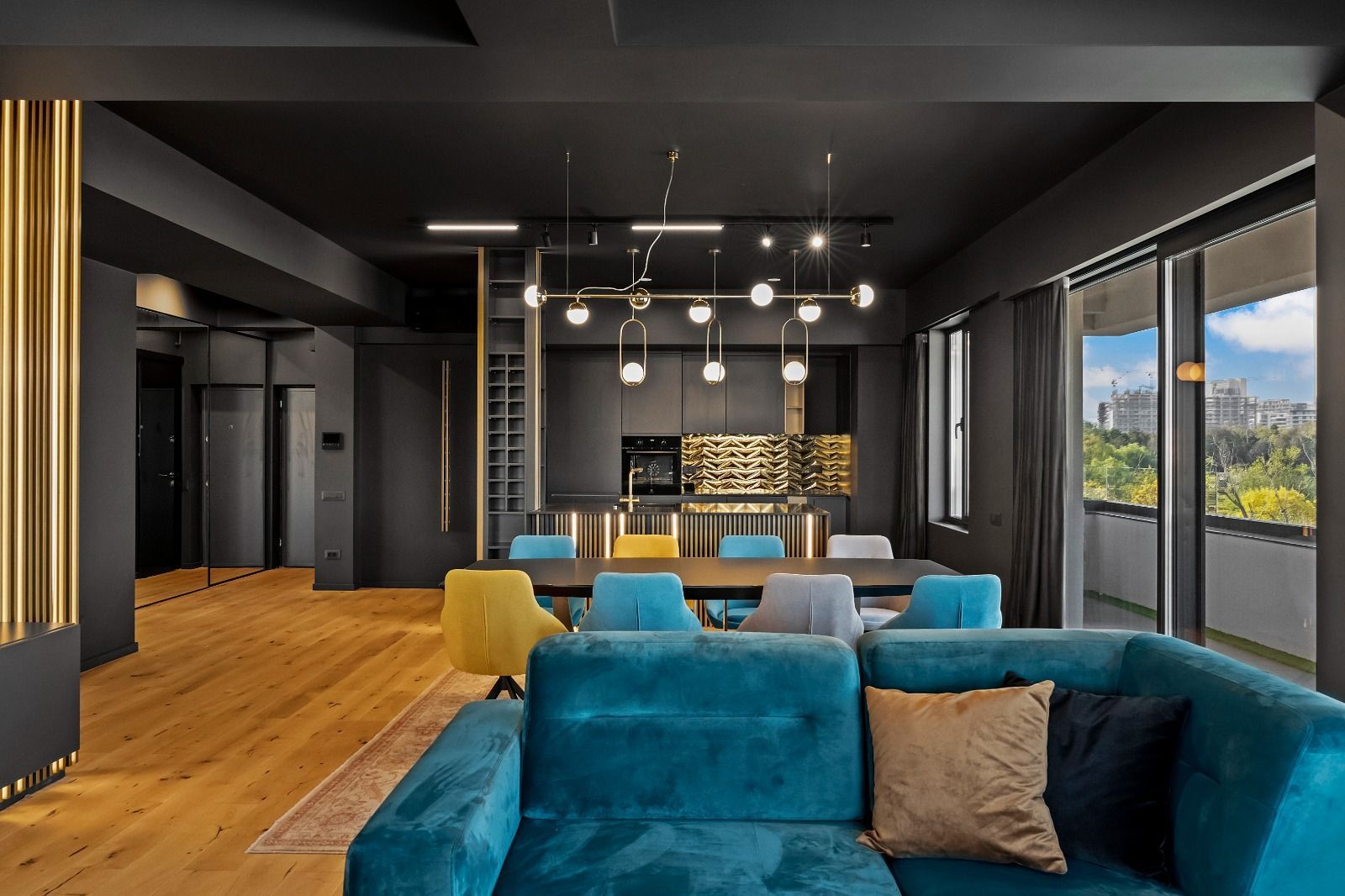 Apartament 3 camere lux | 140 mp | 33 mp terasă | Șos. Petricani - Poză 23