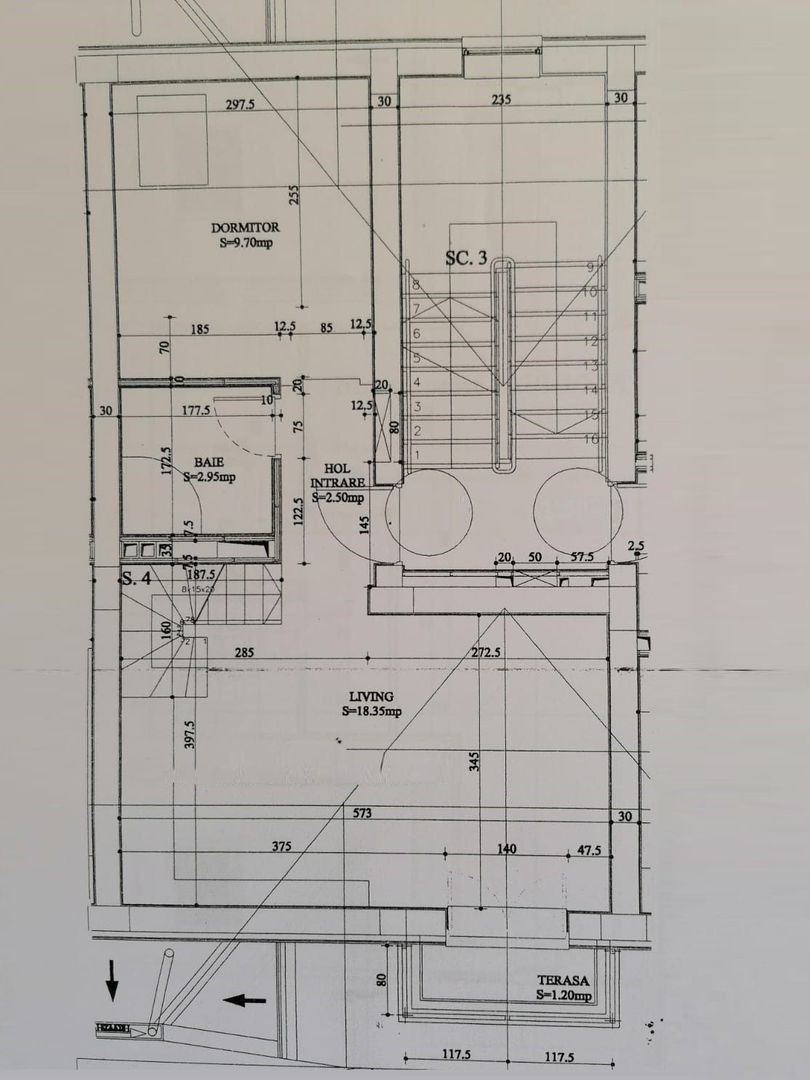 Apartament cu două dormitoare în Predeal, aproape de Pârtia Clăbucet - Schiță 18