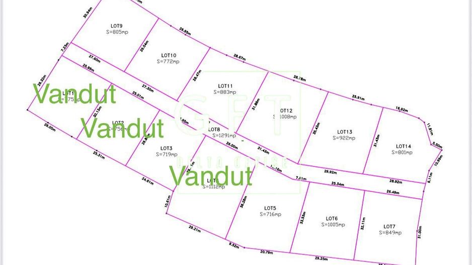 Terenuri de vanzare Colibita - 10 parcele - Poză 17