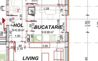 2 Camere / Parcare / Sanpetru / Finisat - Poză 3