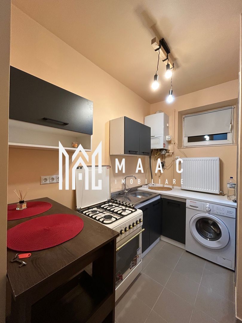 Garsonieră decomandată | Trei Stejari, Sibiu | 28 mp, mobilată, utilată - Poză 2
