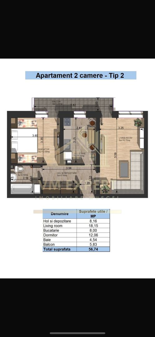 APARTAMENTE NOI IN CAMPULUNG (PROIECT IMOBILIAR 2025) - Poză 7