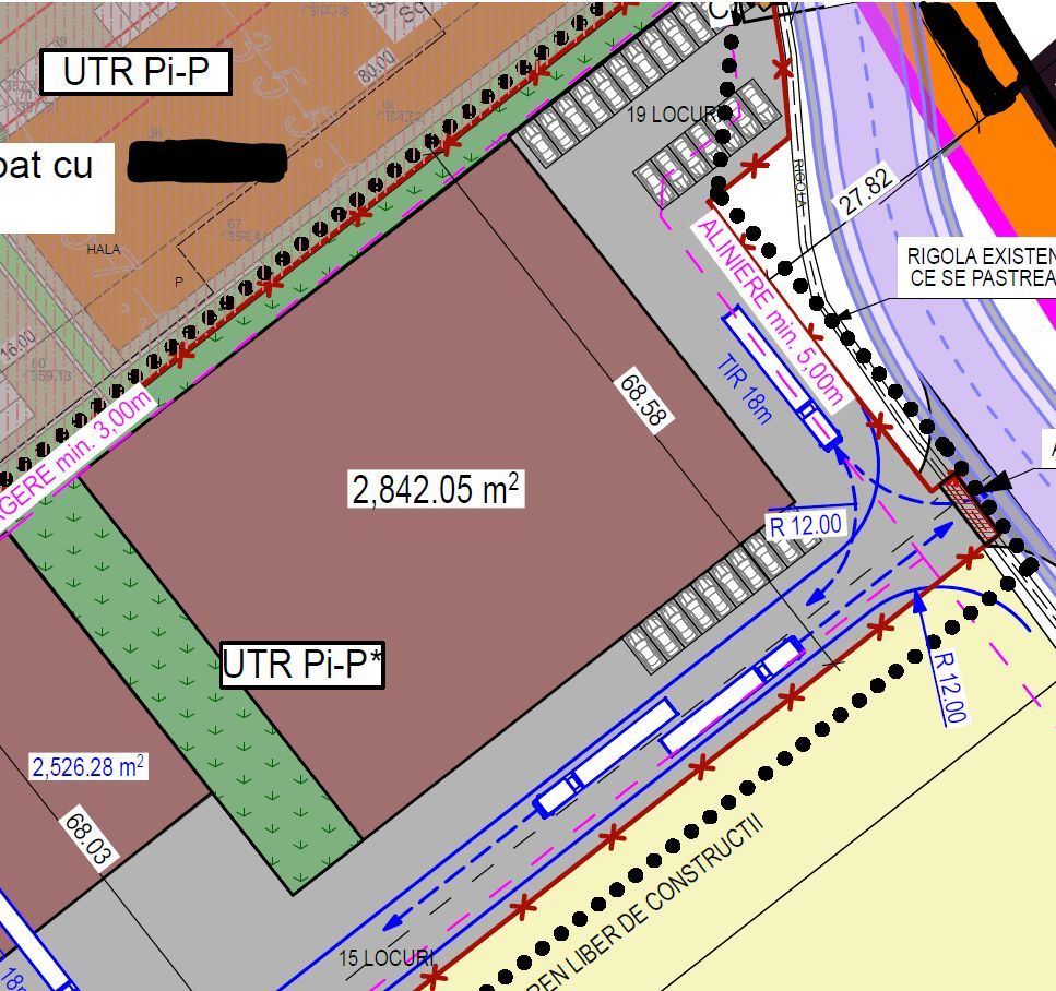 Proiect doua hale 6000 mp PUZ aprobat Baciu - Poză 3