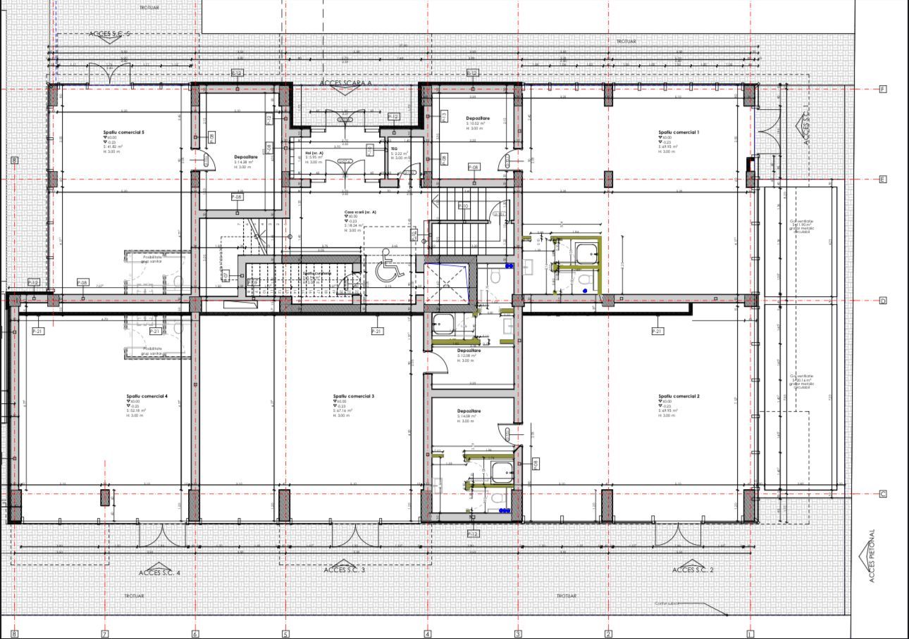 Spatiu Comercial Premium | 53mp Bloc Nou 2022 | Zona Lipovei - Poză 6