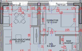 Oferta Lansare 2 camere bloc boutique  parcul Teilor - Schiță 6
