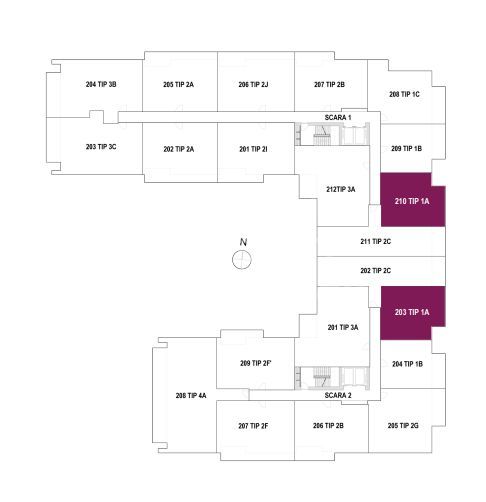 Vânzare, apartament, 1 cameră, 9Cloud, București - Schiță 5
